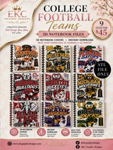 The College Football Collection (9 STL Files Only)