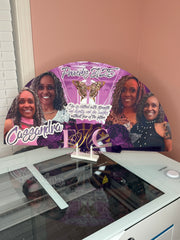 13" Click Clack Fan Ribs - Base Only