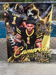 Custom Senior Night Fence Banner | Personalized Senior Sports Banner