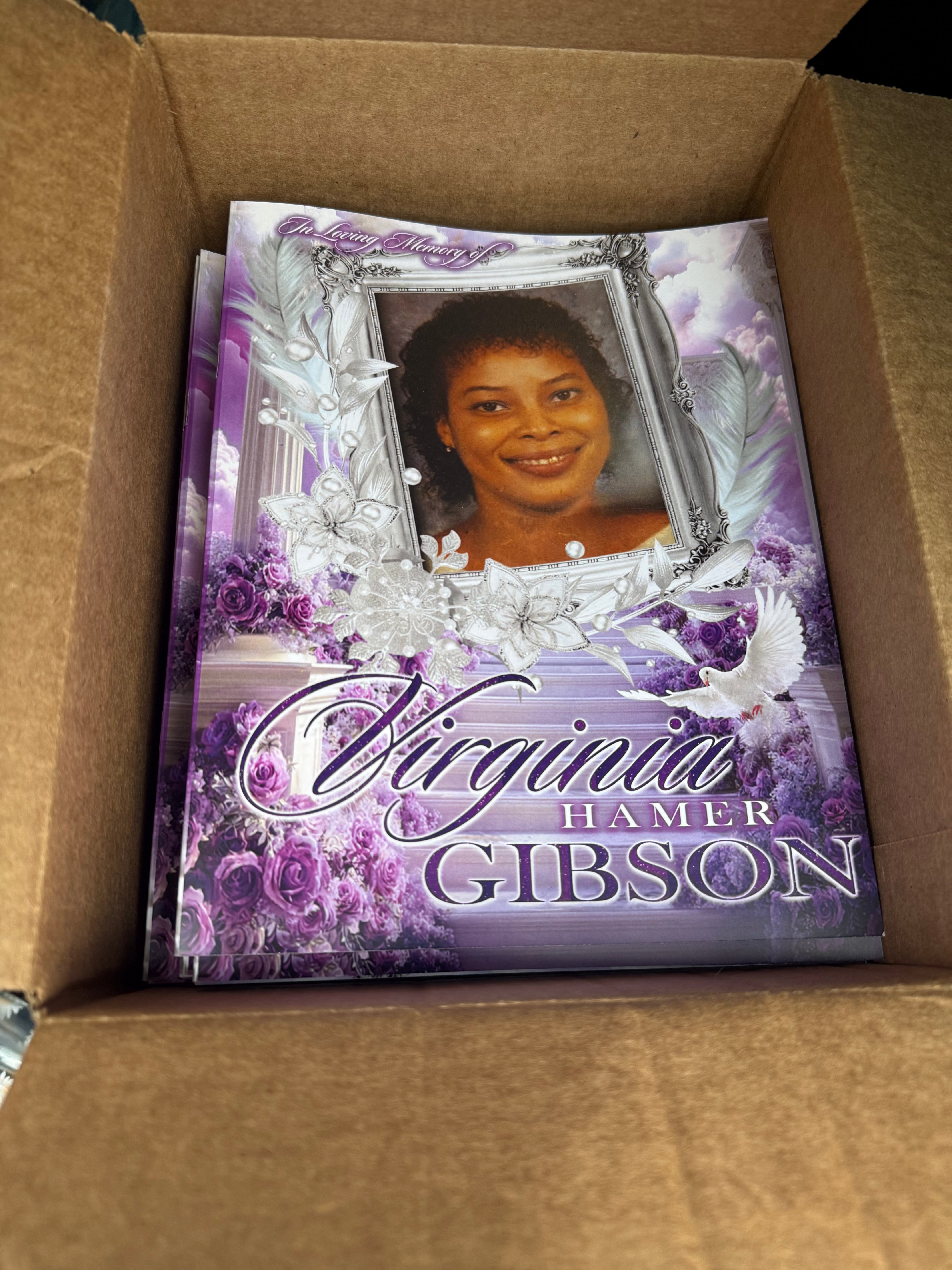 Custom 8 Page Obituary Print Services