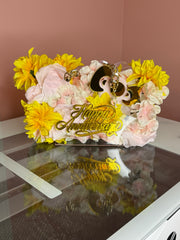 Custom Acrylic Flower Purse