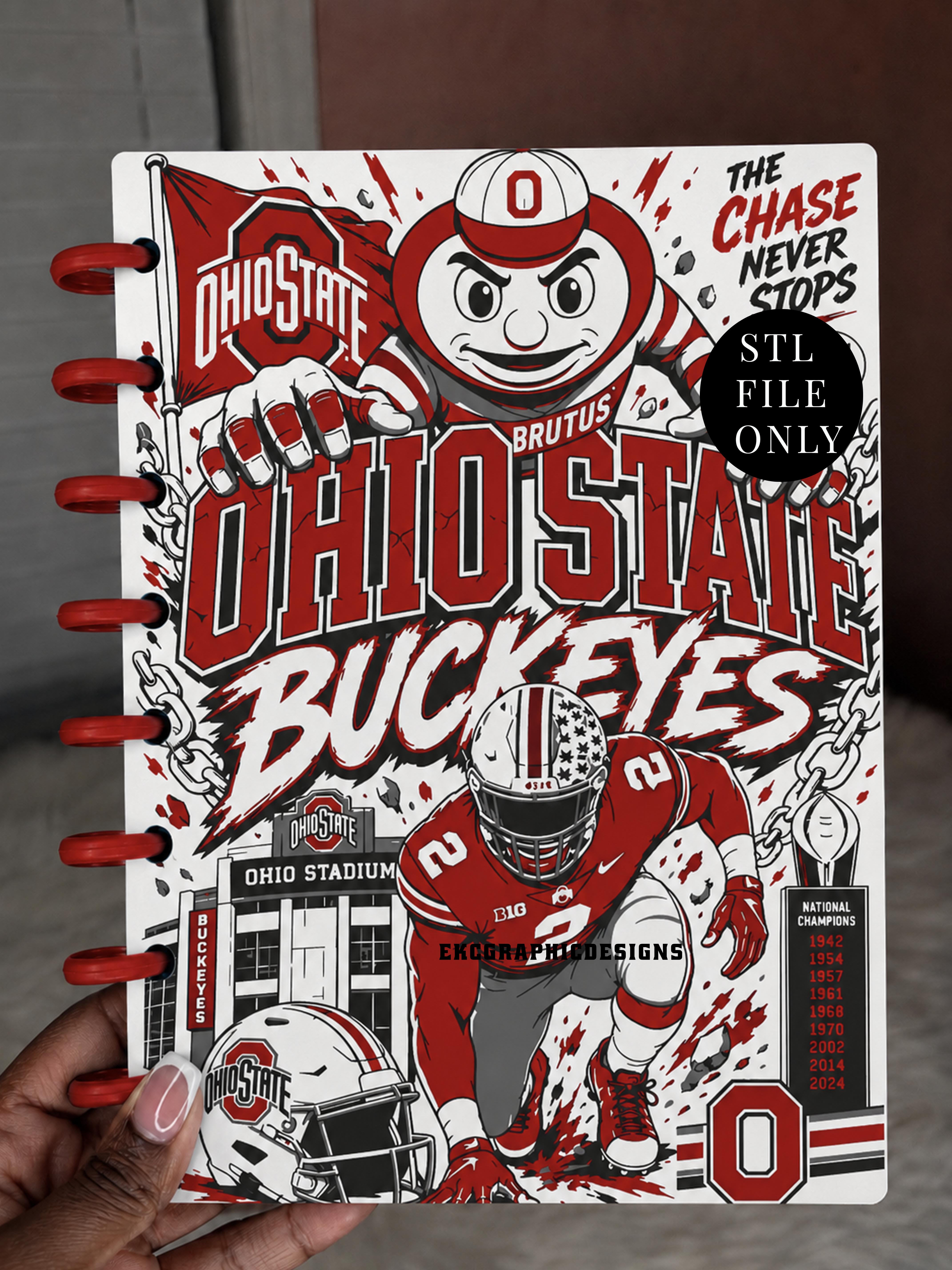 The College Football Collection (9 STL Files Only)